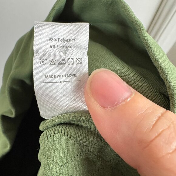 Boom Booty olive green Mulan Anti-Cellulite Leggings - Picture 10 of 10